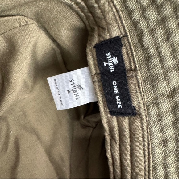 Thrills Minimal Bucket Hat Dune OSFM - Picture 6 of 6